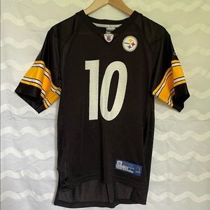 Reebok Santonio Holmes Pittsburgh Steelers #10 NFL Jersey Youth L 14/16